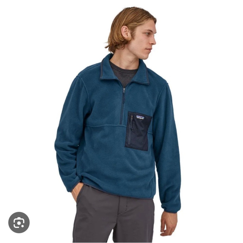Patagonia Men's Microdini 1/2-Zip Fleece Pullover Small